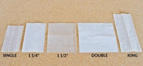 rolling paper sizes
