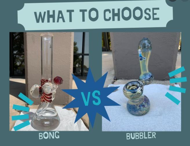 different from bongs and bubblers