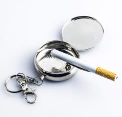 key chain ashtray